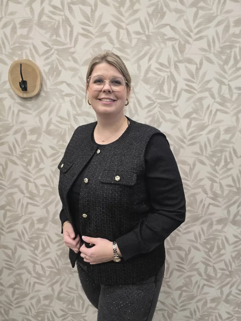 Gilet Carshona Boucle Black