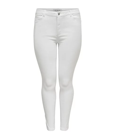 Jeans Caraugusta hw skinny wit lengtemaat 30