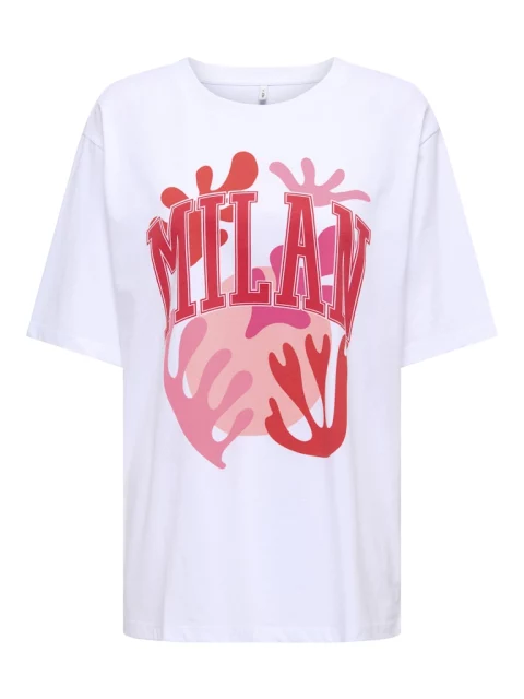 Shirt Oversize Carrosie Milan Bright White